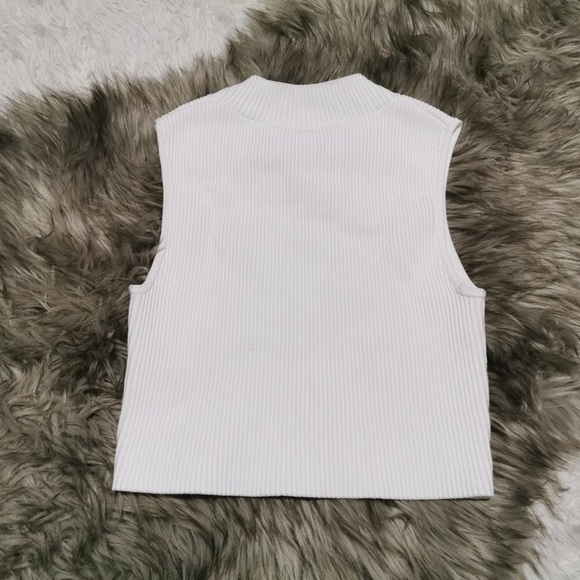 Aritzia Babaton Mock Neck Knit Top - Picture 3 of 5
